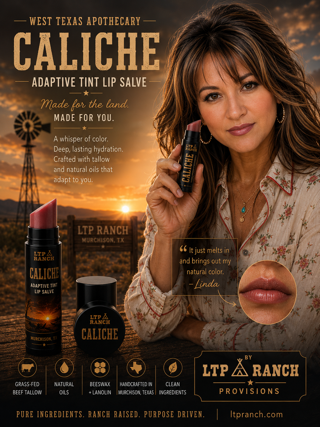 Caliche | Auto-Tint Lip Balm