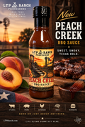 Peach Creek BBQ Sauce – 12 oz
