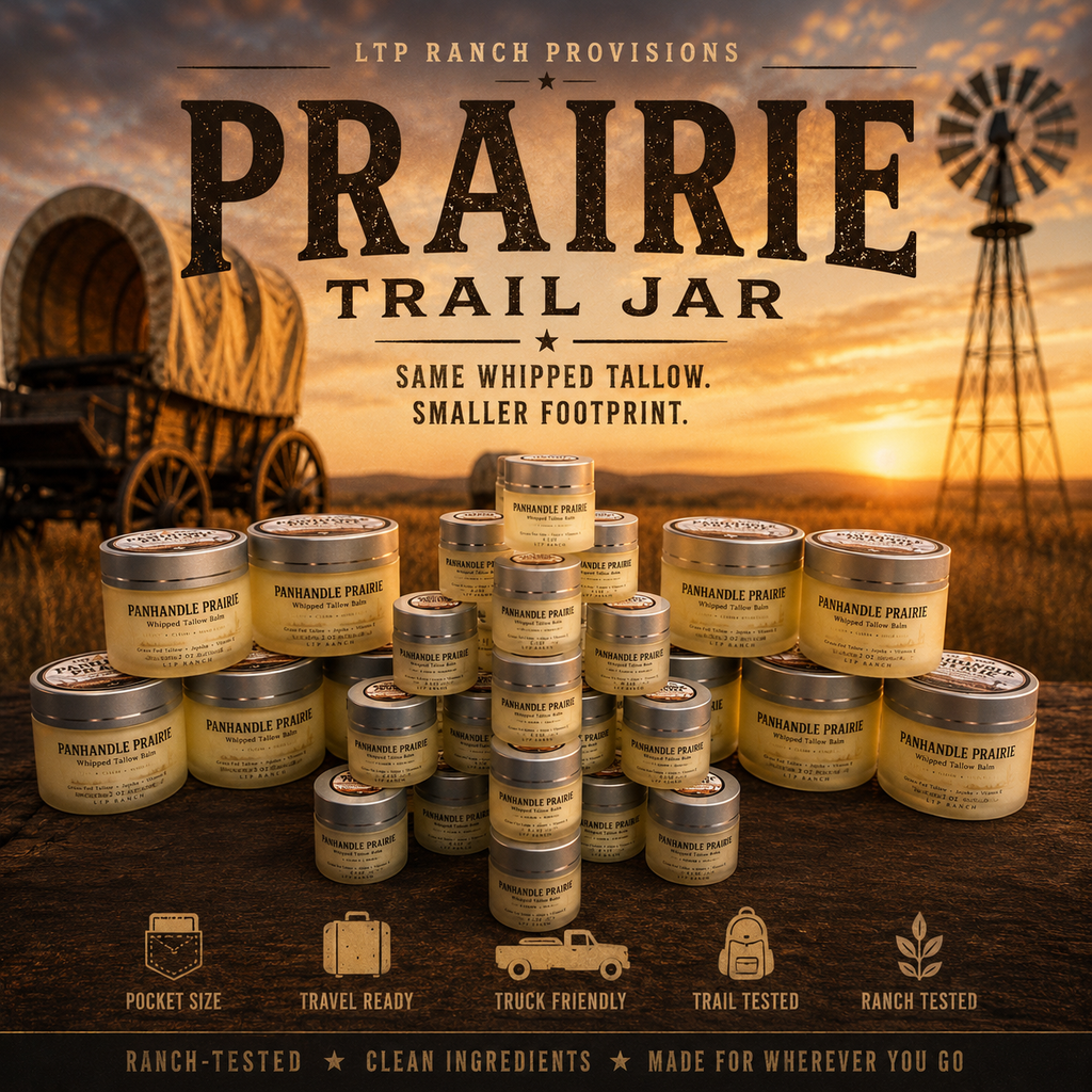 Prairie Trail Jar | Mini Whipped Tallow Cream
