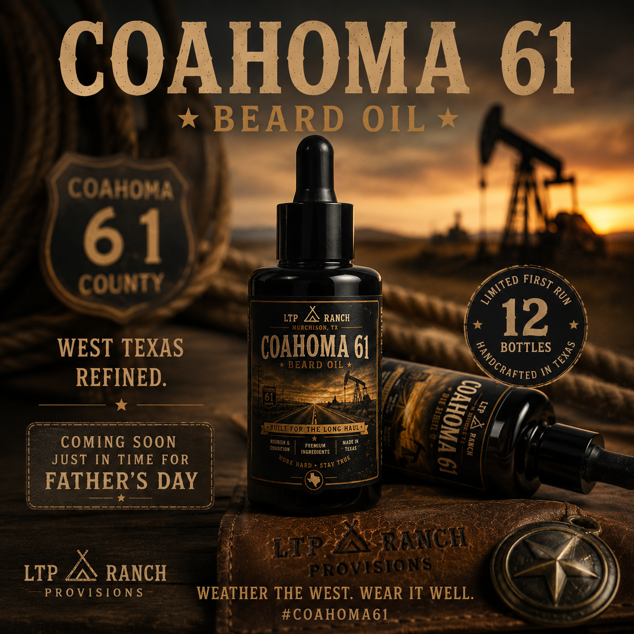 Coahoma 61 Beard Oil