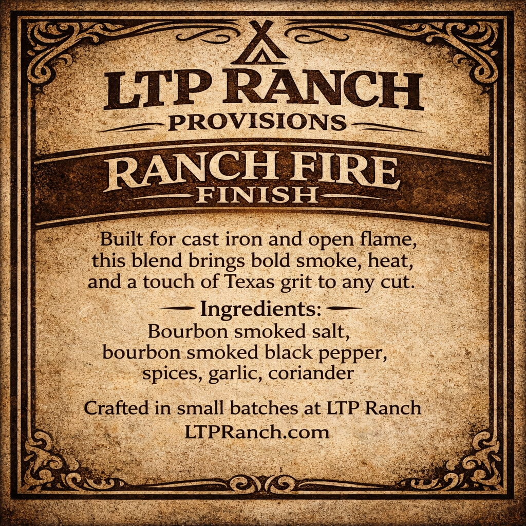 Ranch Fire Finish | Smoked Seasoning