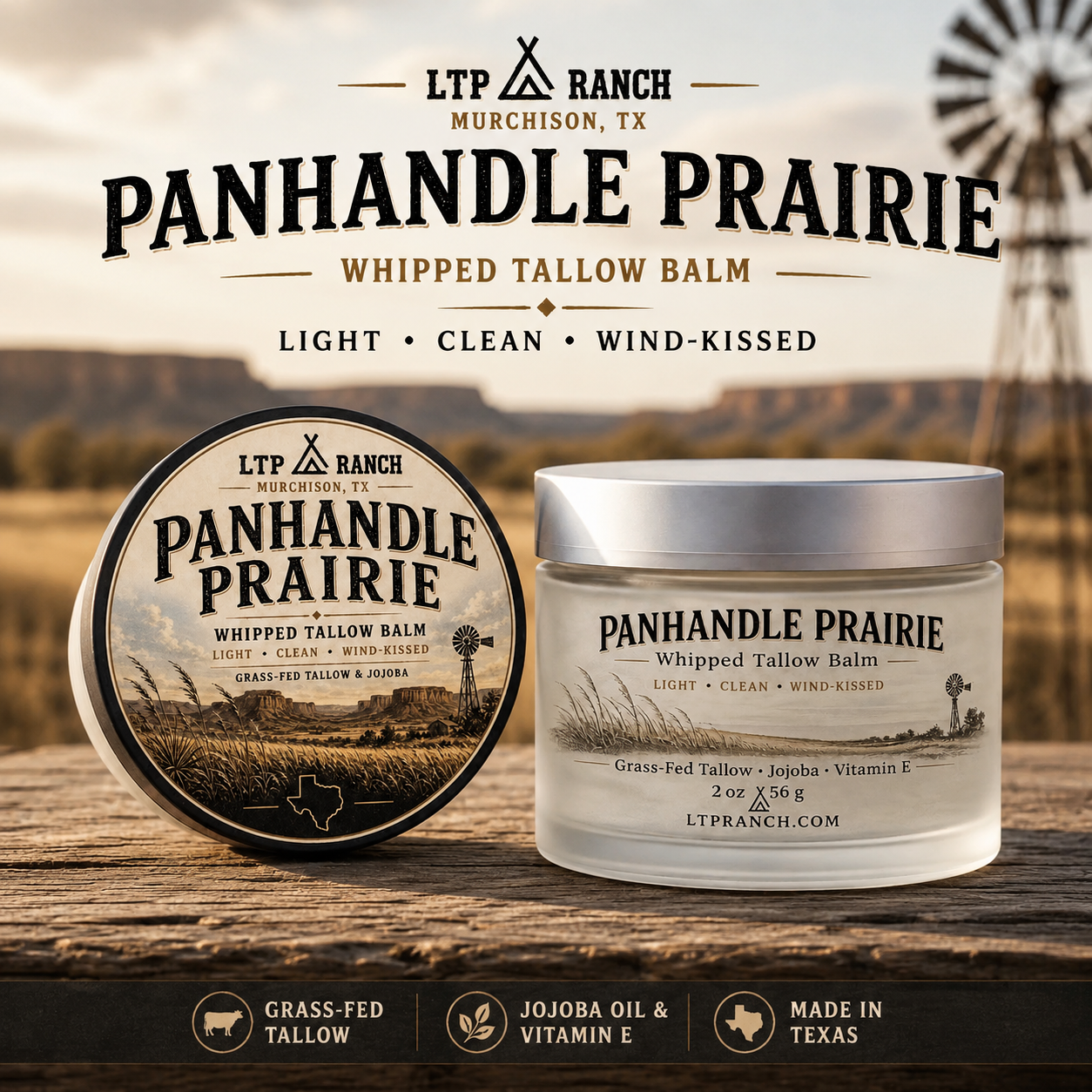 Panhandle Prairie | Whipped Tallow Cream