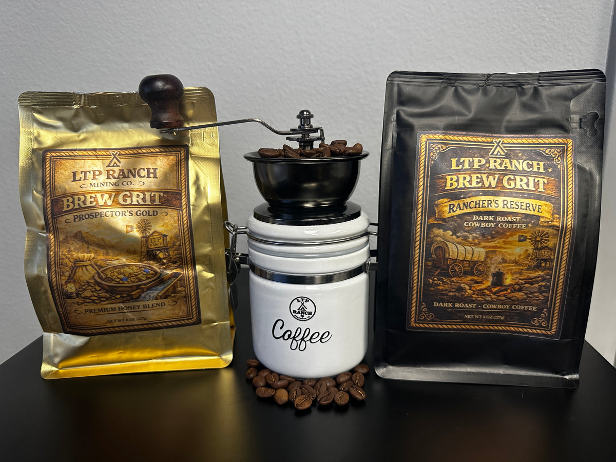 LTP Ranch Ceramic Hand Crank Coffee Grinder